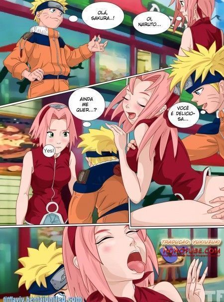 Naruto e Sakura no pornô