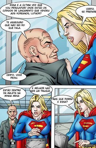 Supergirl tarada pelo Lex Luthor