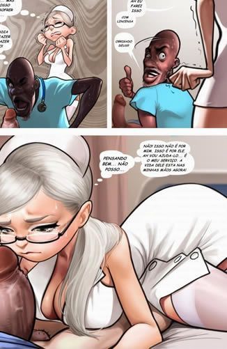 A enfermeira safada da noite