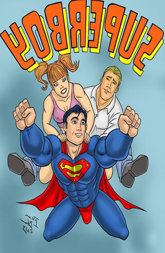 Superboy gosta de piroca