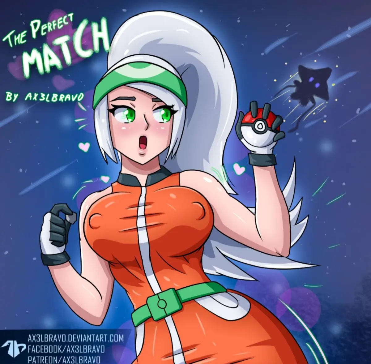 O match da treinadora Pokémon
